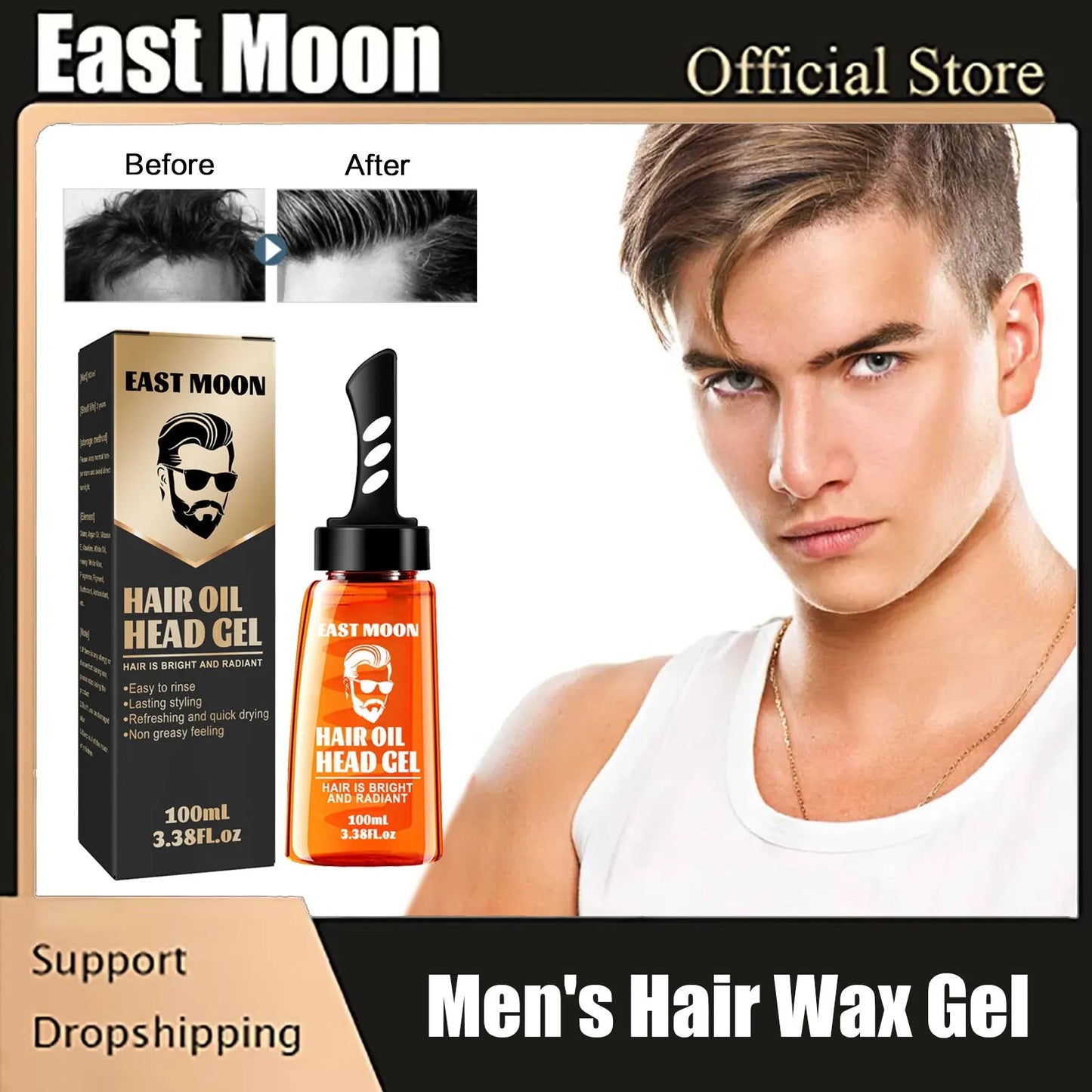 One-comb shaping-Styling Gel Comb