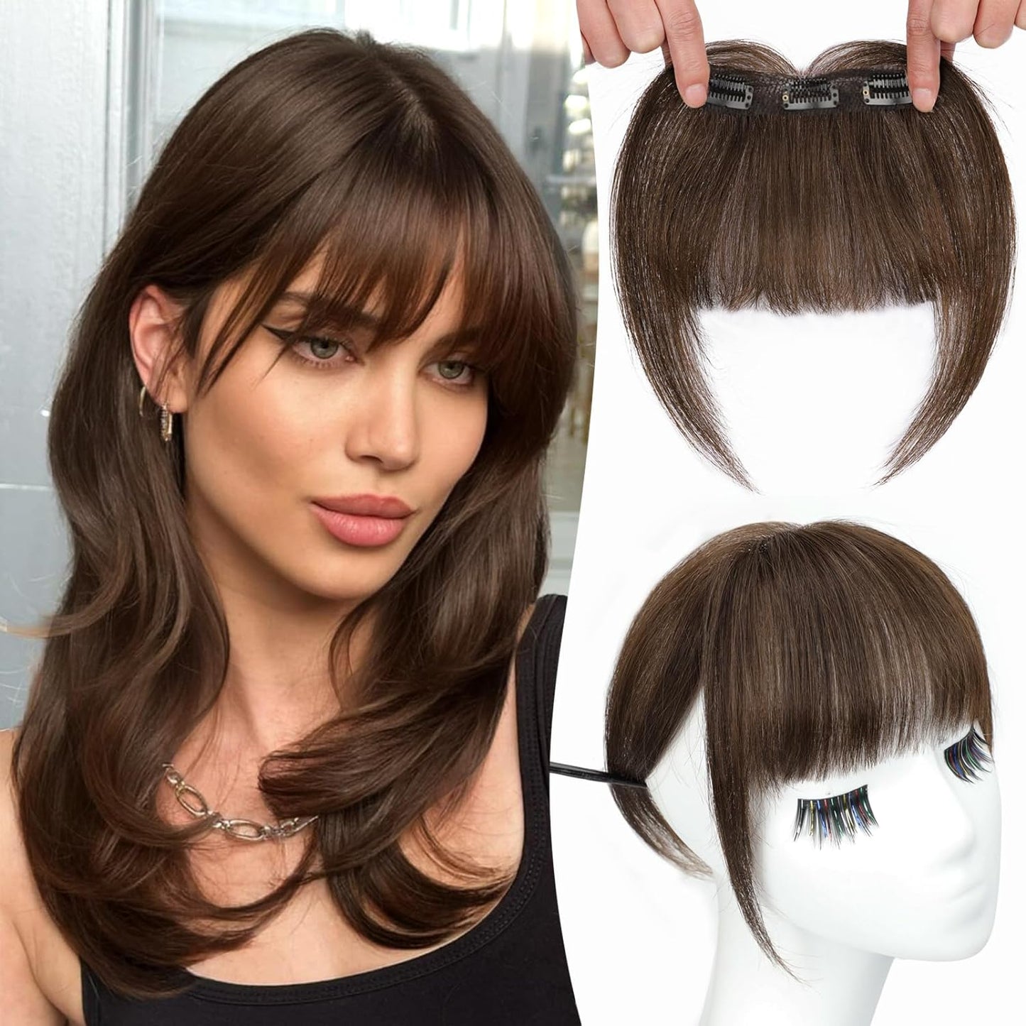 Clip in Bangs